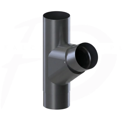 Trójnik rury spustowe stalowy ⌀ 100 firmy KROP kolor grafit